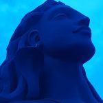 Close-up view of the Adiyogi Statue, capturing the intricate details of its meditative pose and symbolic features