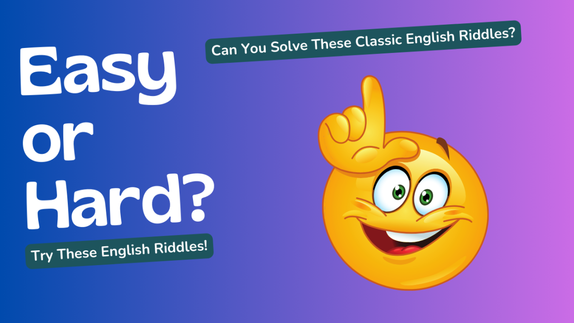 English Riddles and Answers: Test Your Wits!